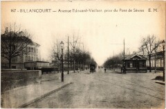 Billancourt Avenue Edouard Vaillant France