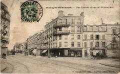 Boulogne-Billancourt Rue Grande et rue de Billancourt France -
																					92100 Boulogne-Billancourt
																			