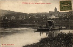 Vetheuil Depart du Bac pour Lavacourt France