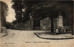 Groslay Place Ferdinand Berthoud France à Groslay