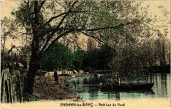 Enghien les Bains Petit Lac du Nord France à Enghien-les-Bains