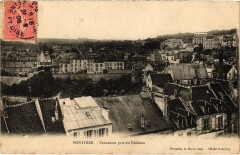 Pontoise Panorama pris du Chateau France à Pontoise
