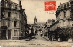 Pontoise La Rue Thiers France à Pontoise