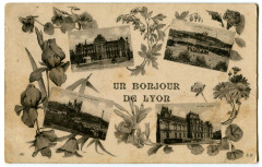 Rhône Lyon Un Bonjour de Lyon carte multivues