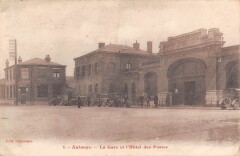 Aulnoye La Gare Et Hotel Des Postes