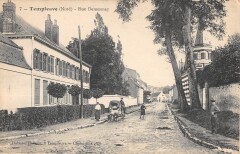 Templeuve Rue Demesmay - Attelage A Chiens