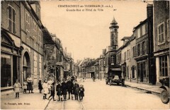 Chateauneuf-en-Thimerais Grande Rue et Hotel de Ville