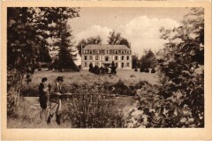 Chateau de la Versaudiere Landon Le Parc et la Piece d'Eau