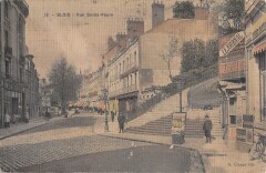Blois Rue Denis Papin - Cpa Toilee à Blois