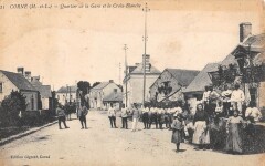 Corne Quartier De La Gare Et La Croix Blanche