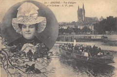 Angers Vue D'Angers Et Le Costume à Angers