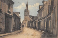 Maze Route De Saint Mathurin Et Eglise