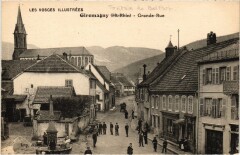 Les Vosges Giromagny Grande Rue à Magny
