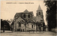 Domont L'Abside de l'Eglise France à Domont