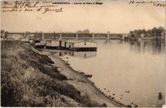 Argenteuil Lavoir et Pont a Peage France à Argenteuil