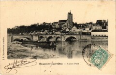 Beaumont s Oise Ancien Pont France -
													95 Val d'Oise
												