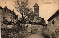 Champagne Rue Notre-Dame France
