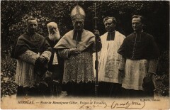Herblay Visite de Monseigneur Gibier France