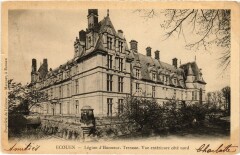 Ecouen Legion d'Honneur, Terrasse, cote nord France