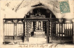 Haute-Isle Interieur de l'Eglise France à Haute-Isle