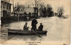 Argenteuil La Crue de la Seine France -
																					95100 Argenteuil
																			