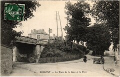 Ermont-Eaubonne La Place de la Gare et le Pont France -
																					95600 Eaubonne
																			