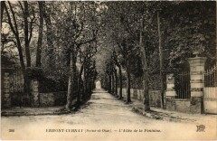 Ermont-Eaubonne L'Allee de la Fontaine France à Eaubonne