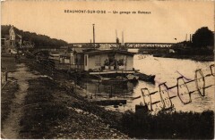 Beaumont s Oise Un garage de Bateaux France -
													95 Val d'Oise
												