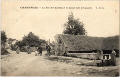 Champagne La Rue de Chambly et le Lavoir France