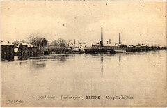 Bezons Vue prise du Pont France à Bezons