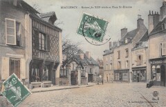 Beaugency Maison Du XIIIe Siecle Et Place Saint Etienne à Beaugency