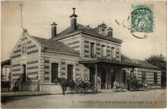 Cormeilles Vue exterieure de la Gare France