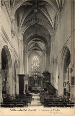 Villiers le Bel Interieur de l'Eglise France à Villiers-le-Bel