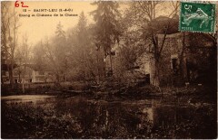 Saint-Leu Etang et Chateau de la Chasse France