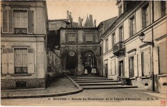Ecouen Entree du Pensionnat de la Legion d'Honneur France