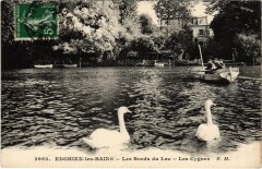 Enghien les Bains Les Bords du Lac, Les Cygnes France -
																					95880 Enghien-les-Bains
																			