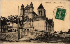 Vetheuil L'Eglise, vue d'ensemble France