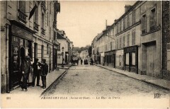 Franconville La Rue de Paris France à Franconville