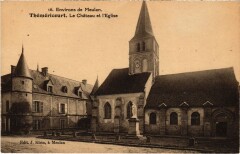 Themericourt Le Chateau et l'Eglise France