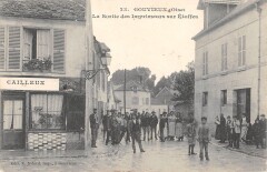 Gouvieux - La Sortie Des Imprimeurs Sur Etoffes à Gouvieux