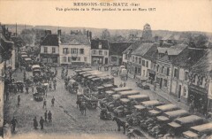 Ressons Sur Matz - Vue Generale De La Place Pendant Le Mois De Mars 1917 à Ressons-sur-Matz