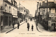 Le Vésinet Rue de l'Eglise au Vésinet