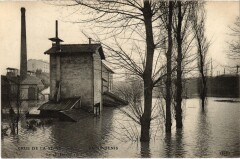 Inondations 1910 Saint-Denis à Saint-Denis