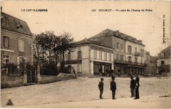 Gramant Un coin du Champ de foire