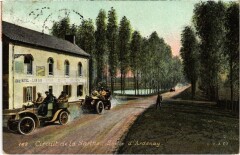 Carte postale ancienne Circuit De La Sarthe - Sortie D'Ardenay - Voiture
                                