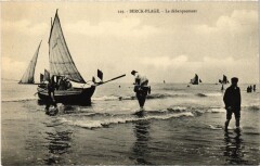 Berck-Plage Le debarquement à Berck