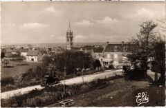 Arromanches vue sur le quartier de l'Eglise