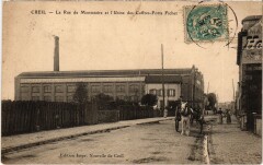 Creil Rue de Montaitaire Usine des Coffres-Forts Fichet à Creil