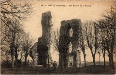 Boves Ruines du Chateau à Boves