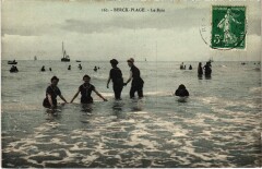 Berck-Plage Le bain à Berck